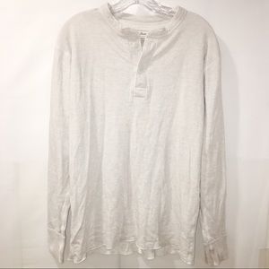 Cream Long Sleeve T-Shirt - Medium